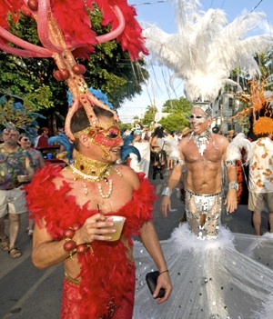 Masquerade Marchers To Prowl Key West Streets During Fantasy Fest